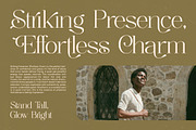 Agiantie | Elegant Tall Serif, a Serif Font by timelesstype.co (Thumbnail 10 of 20)