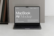 MacBook Air Mockup PSD, a Mac Mockup by Feel This (Thumbnail 2 of 3)