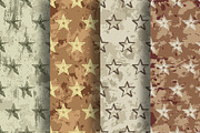 Vector seamless starry patterns, a Pattern Graphic by Iryna Denysova (Thumbnail 4 of 8)