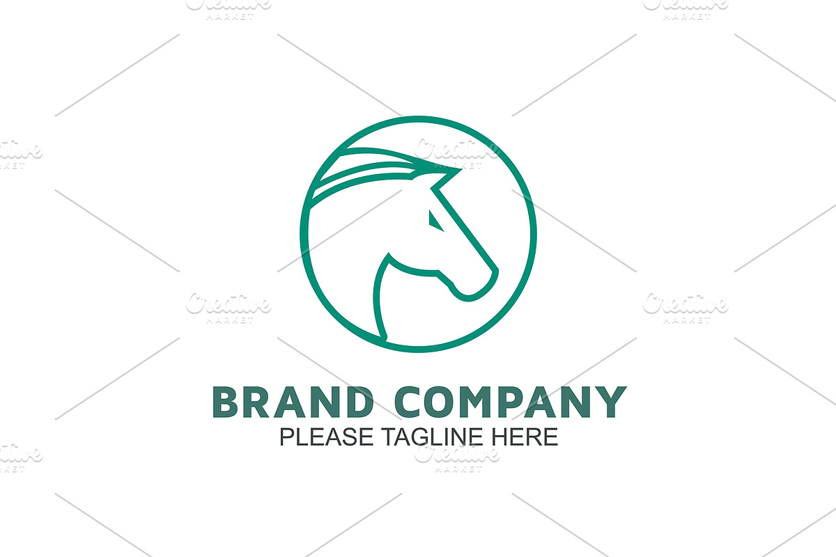 20 Logo Horse Templates Bundle, a Branding & Logo Template by Friendesigns (Photo 12 of 21)