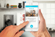 iPhone 6S Plus Office Mockup, an iPhone Mockup by RSplaneta (Thumbnail 5 of 6)