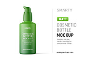 Matt cosmetic bottle mockup, a Packaging Mockup by Smarty Mockups (Thumbnail 1 of 5)
