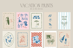 Vacation Print Posters