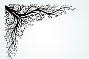 50 Tree Branch Corner Silhouette, a Decorative Illustration by Amazin_art (Thumbnail 19 of 27)