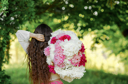 Beautiful girl in a white shirt, a Person Photo by Karpyshyn Yuliia