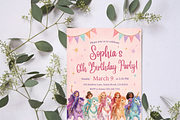 Unicorn Birthday Invitation, an Invitation Template by heynomi (Thumbnail 4 of 19)