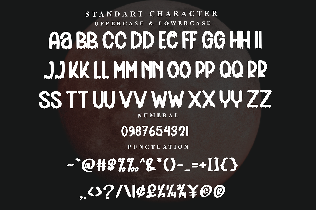 Night Mare, a Sans Serif Font by FreshTypeINK (Photo 6 of 8)
