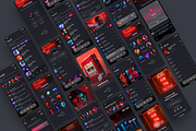 Music app UI Kit ( Figma), an UI Kit Template by Julia Shagofferova (Thumbnail 8 of 13)