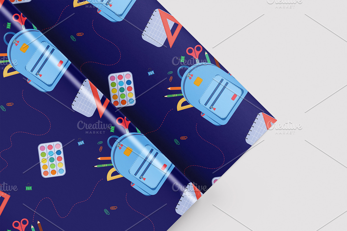 Stationery Pattern Collection, an Education Illustration by AnnMsl Lab (Photo 5 of 5)