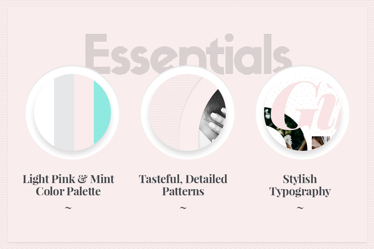 Elegant Wedding Templates, a Social Media Template by NordWood (Photo 2 of 10)