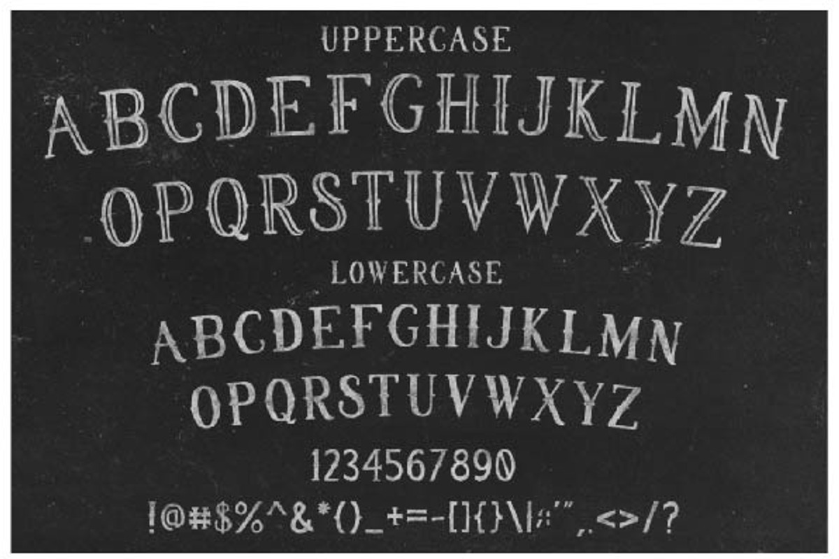 Fortuin Typeface preview 2