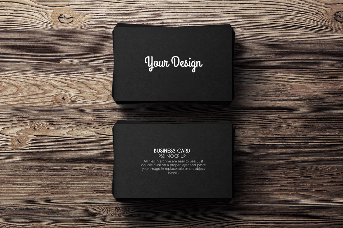 4-Pack PSD. Business cards, a Print Template by Egor Shkolnikov (Photo 3 of 6)
