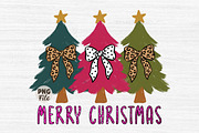 Coquette Christmas Tree Png, Merry, a Seasonal Illustration by Libby Wishes (Thumbnail 1 of 3)