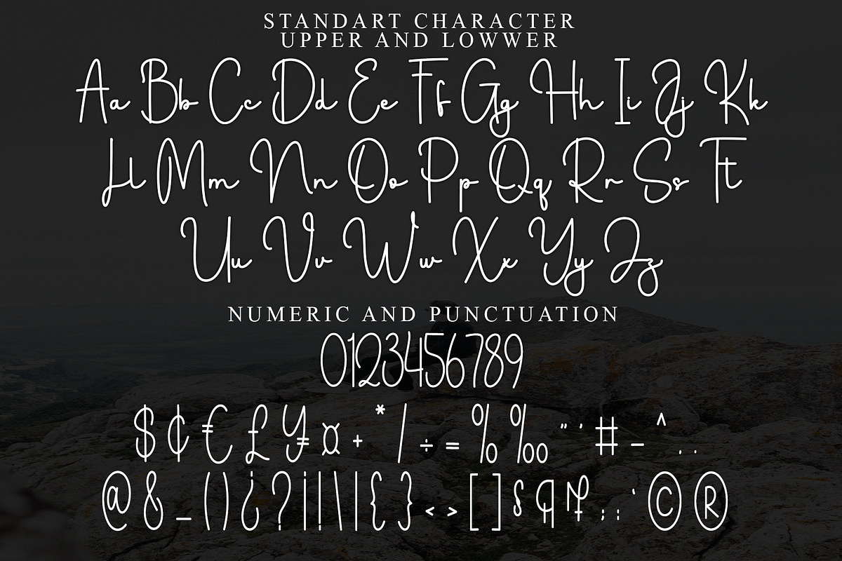 Nanoparticles, a Handwritten Font by InermediaSTUDIO (Photo 5 of 8)