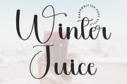Winter Juice, a Handwritten Font by FreshTypeINK (Thumbnail 1 of 8)