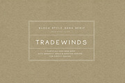 Tradewinds Handwritten Sans, a Sans Serif Font by Nicky Laatz (Thumbnail 1 of 7)