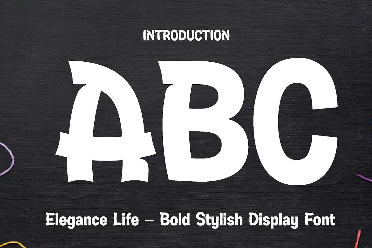 Elegance Life, a Slab Serif Font by Wow Magic (Photo 2 of 3)