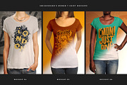 Women T-Shirt Mockups, a Shirt Mockup by Indieground Design Inc. (Thumbnail 3 of 5)