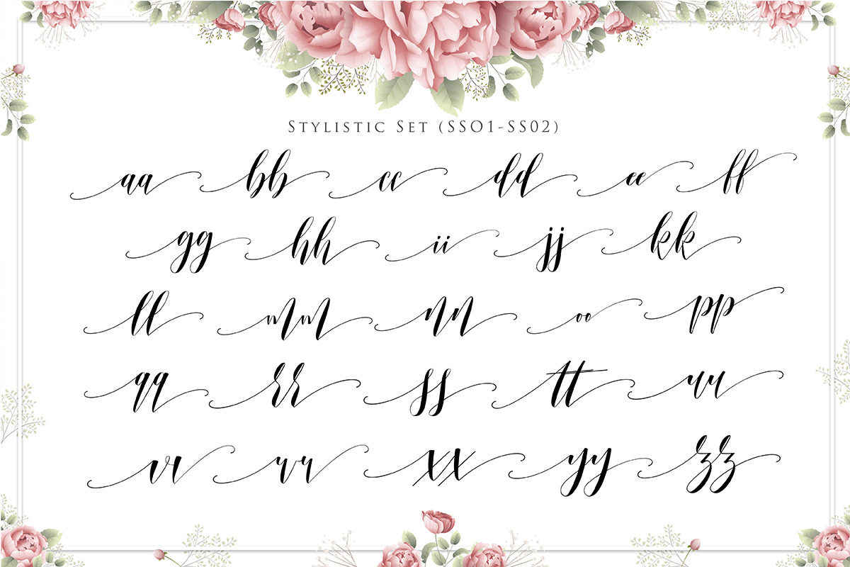 Marisa - A Modern Calligraphy, a Script Font by Gilar Studio (Photo 10 of 10)