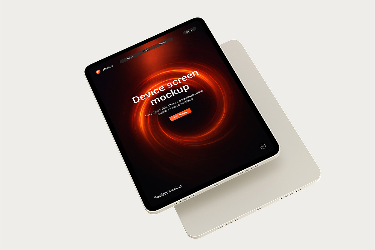 Tablet Device Mockup Collection, an iPad Mockup by graphypix (Photo 11 of 14)