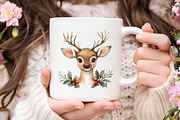 Cute Christmas Critters Clipart, an Illustration by RobertsArt (Thumbnail 3 of 7)