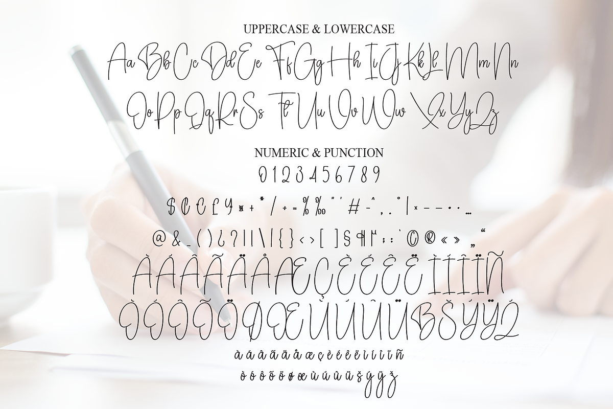 Ashley Signature | Script Font, a Handwritten Font by Scratchones (Photo 7 of 8)