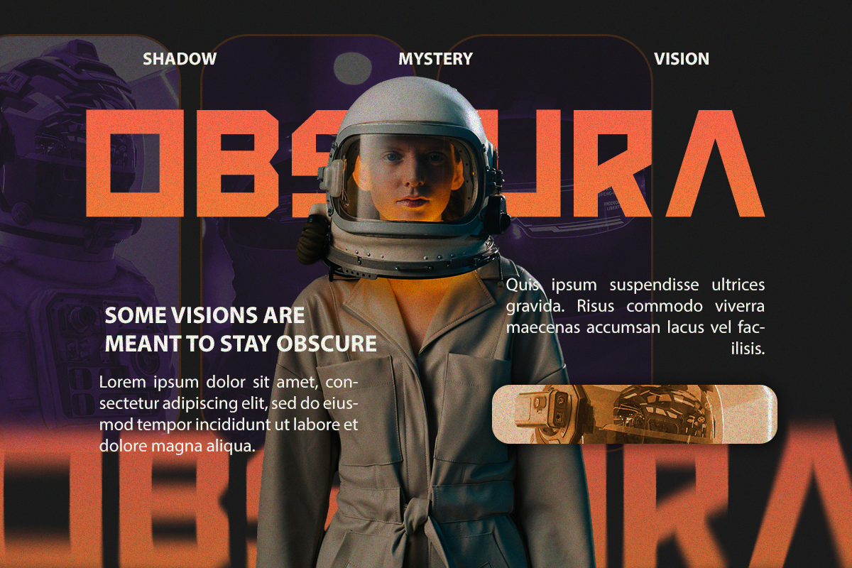 Atmara Futuristic Font, a Sans Serif Font by Vadovastd (Photo 6 of 8)