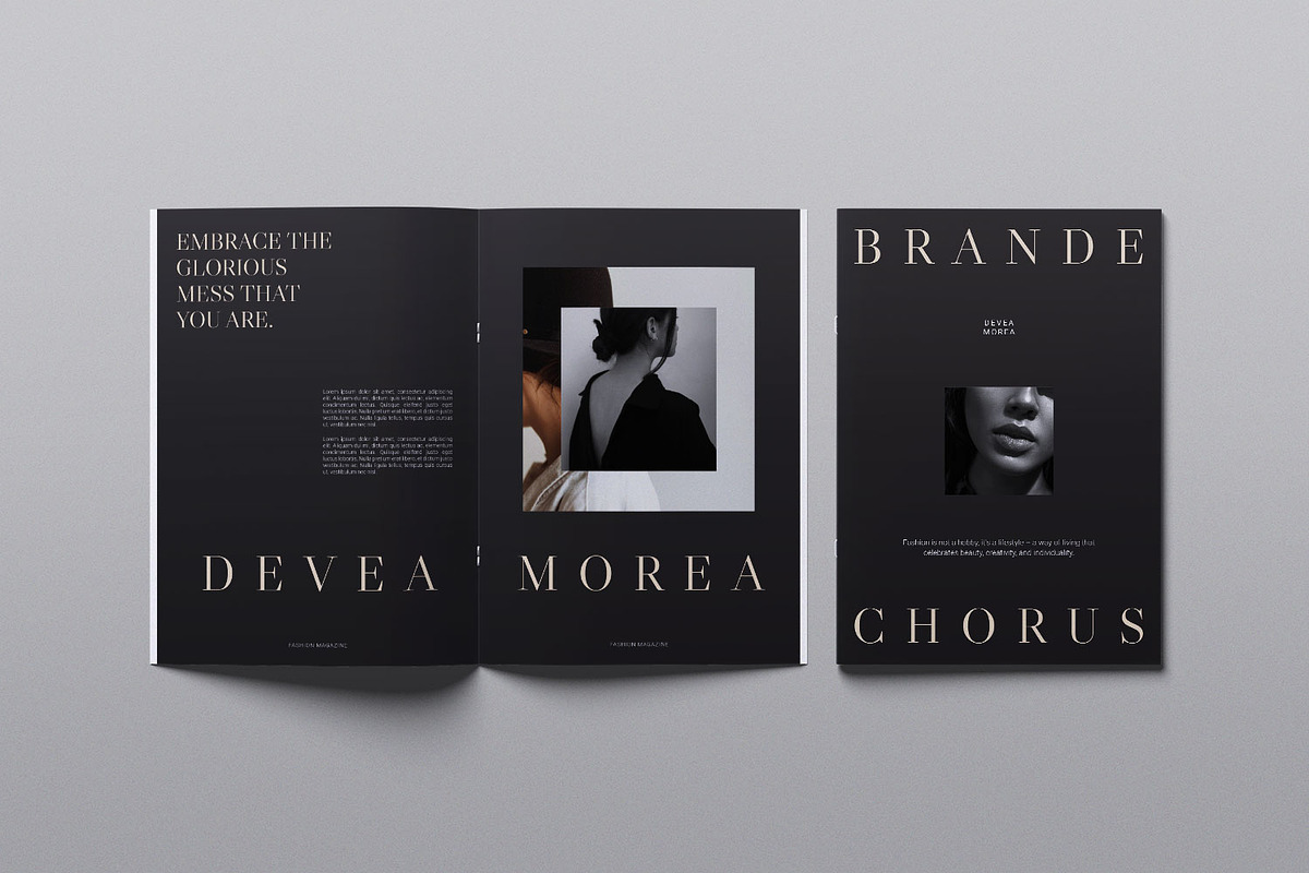Brande Fashion Magazine, a Magazine Template by Portocraft (Photo 2 of 6)