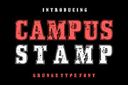 Campus Stamp, a Slab Serif Font by Limited.studio (Thumbnail 1 of 4)
