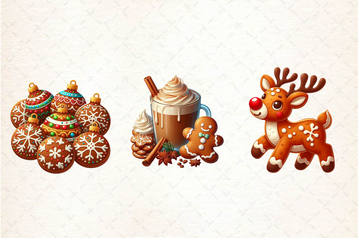 Gingerbread Cookie Christmas Sublima, a Graphic by CreationArt (Photo 5 of 5)