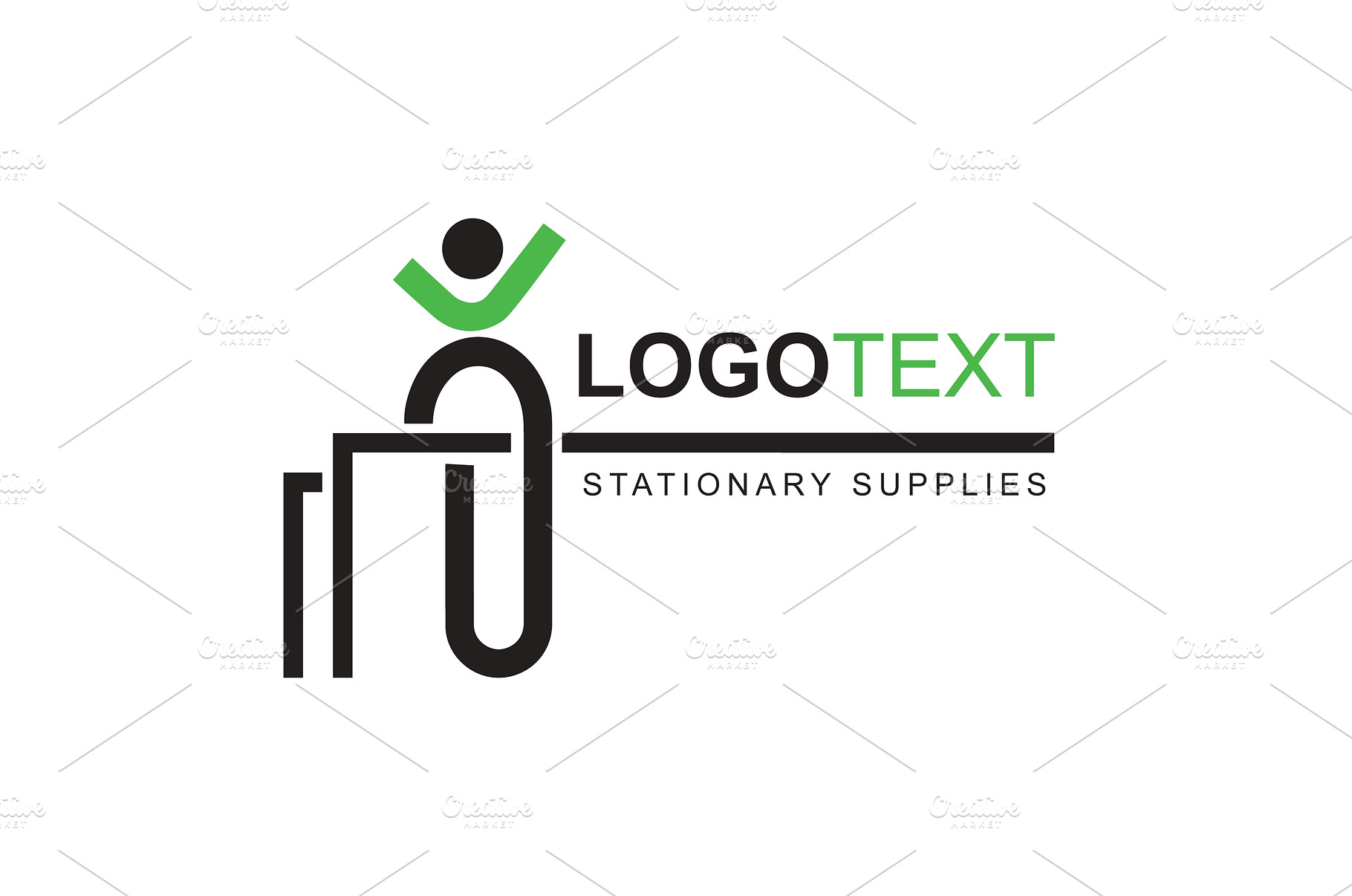 A office stationery logo, a Business Photo by LogosDen
