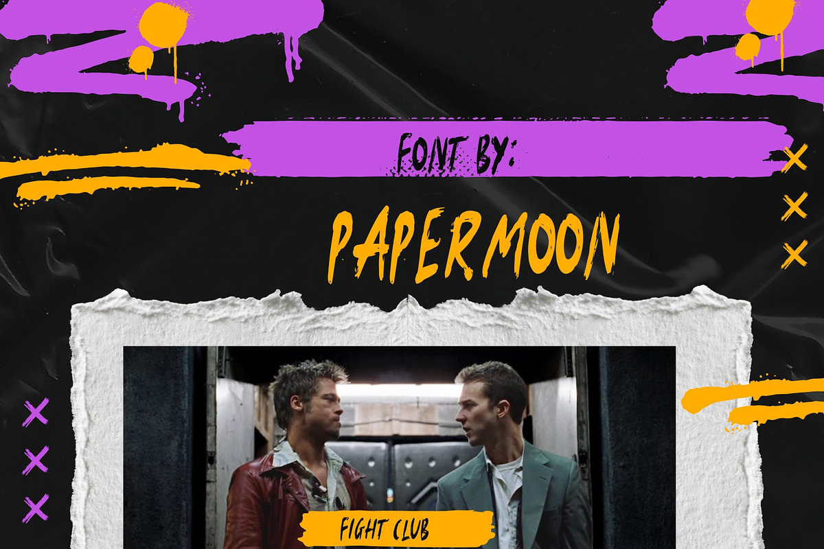Bread Pitt: Modern Brush Font, a Script Font by PaperMoon (Photo 2 of 6)