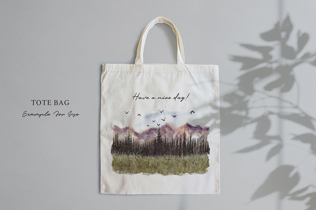Watercolor Savannah & Landscapes, an Illustration by Yorda Studio (Photo 11 of 12)