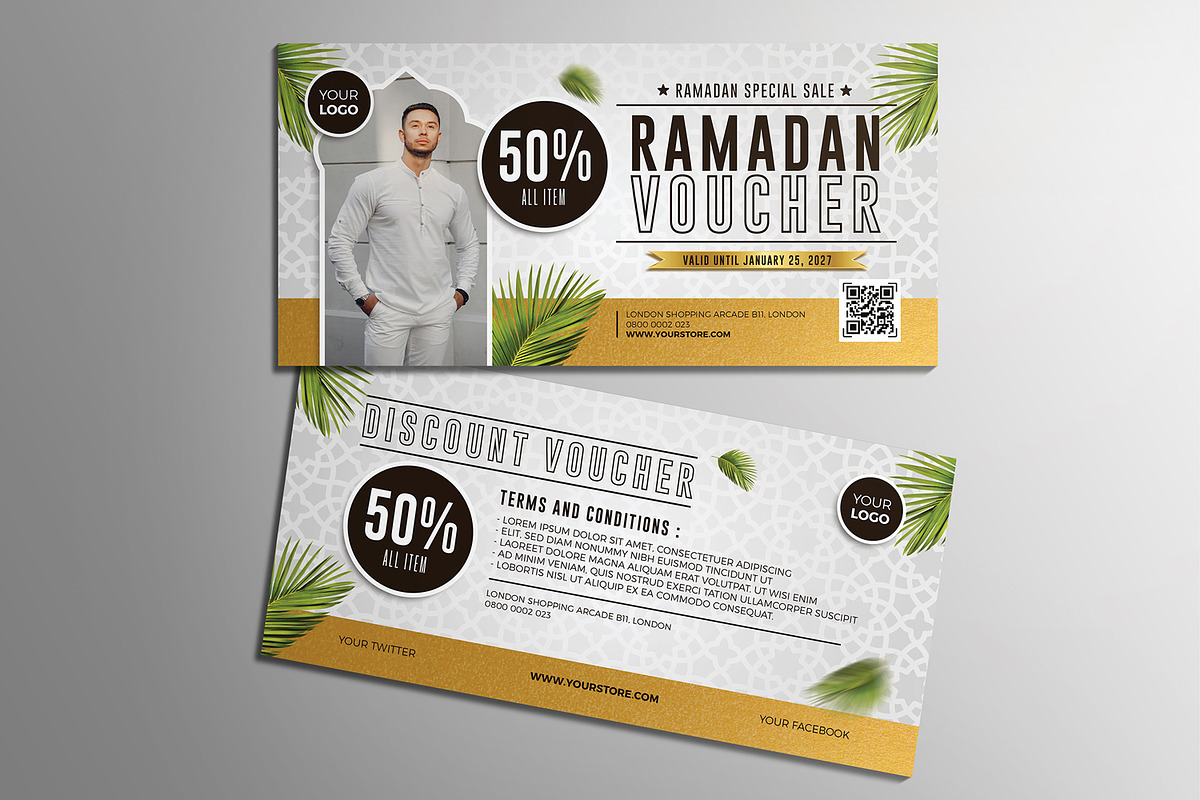 Ramadan Voucher, a Card Template by Aarley Kaiven (Photo 2 of 4)