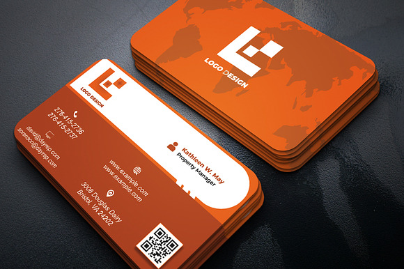 Bold Business Card PSD preview 8