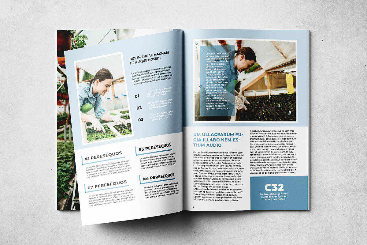 Magazine Layout, a Magazine Template by Grkic Creative (Photo 5 of 13)