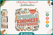 Kitchen Quotes Sublimation Bundle, a Decorative Illustration by Actual Pixel (Thumbnail 10 of 12)