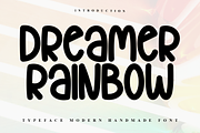 Dreamer Rainbow, a Serif Font by InermediaSTUDIO (Thumbnail 1 of 7)