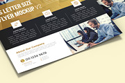 US Letter Size Flyer Mockup, a Books & Magazine Mockup by Illusiongraphic (Thumbnail 19 of 25)