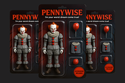 Halloween Action Figures Bundle PNG, an Object Graphic by Nina Shaw (Thumbnail 10 of 18)
