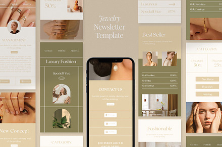 Jewelry - Newslatter Template