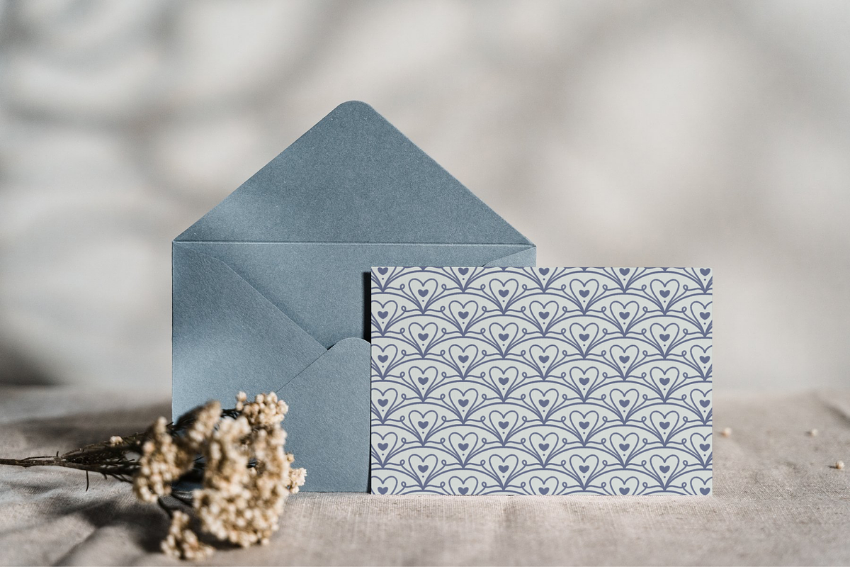 Scandinavian Sweetheart Pattern, a Pattern Graphic by dxxb studio (Photo 3 of 4)