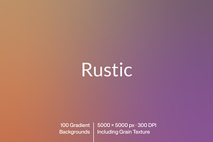 Rustic – 100 Gradient Backgrounds