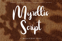 Myrellis Script - Bold Script