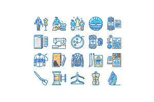 Tailor Worker Sewing Occupation, an Object Illustration by pikepicture