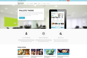 Pallete Theme PSD