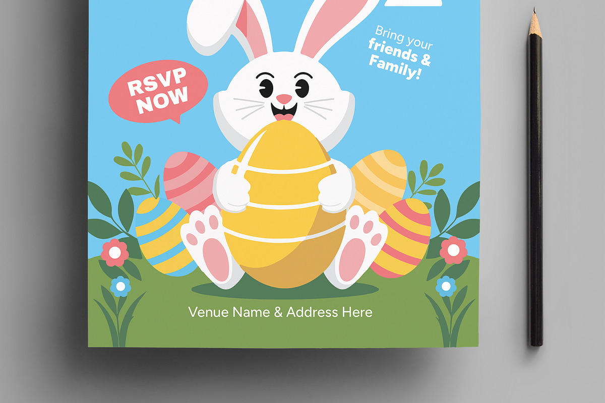 Easter Monday Prayers And Blessing, a Flyer Template by MightyDesign (Photo 3 of 8)