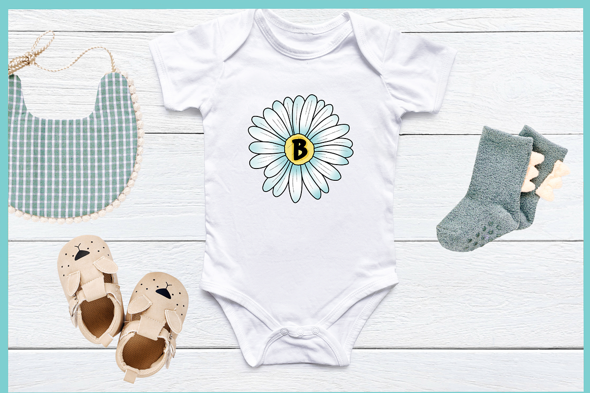 Daisy Spring -PNG Font, a Symbol Font by It me digital art (Photo 7 of 7)