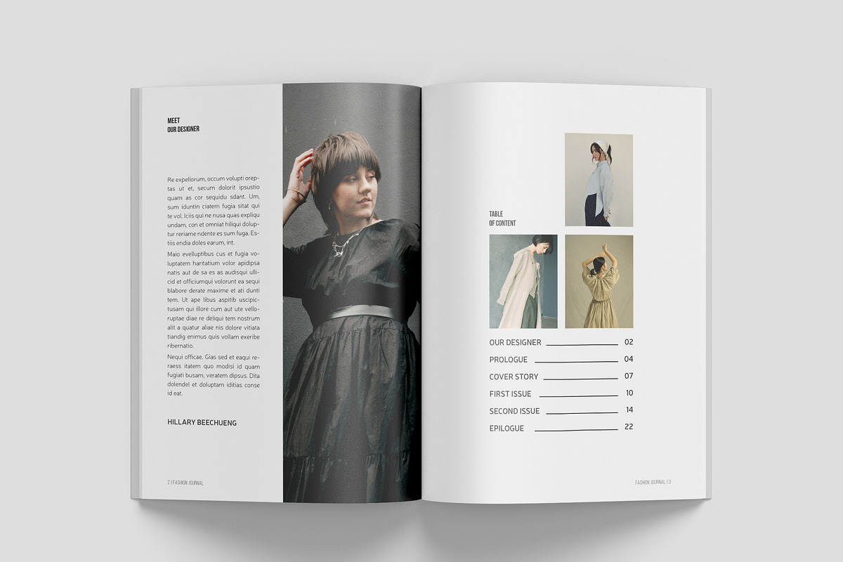 A5 Fashion Journal, a Brochure Template by Bookrak Graphic Design (Photo 2 of 9)