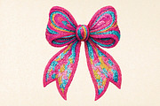 Bow With Rabbit Ears For Easter, an Illustration by DreamPrint404 (Thumbnail 1 of 7)